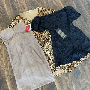 Bebe, Guess & Francescas dress Bundle! NWT